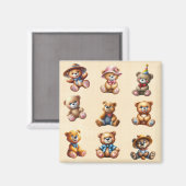 Teds Magneet (Voorkant / Achterkant)