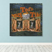 Ted's Pagan Tiki Shack Canvas Afdruk (Insitu (Houten vloer))