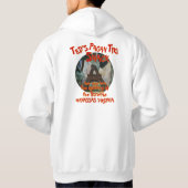 TED'S PAGAN TIKI SHACK MANASSAS VIRGINIA HOODIE (Achterkant)