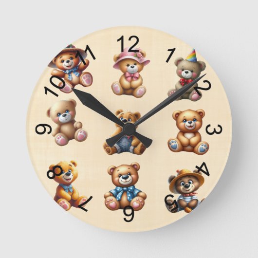 Teds Ronde Klok (Voorkant)