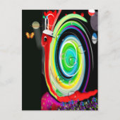 TedTheSnail Briefkaart (Voorkant)