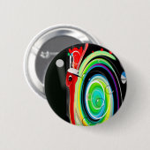 TedTheSnail Ronde Button 5,7 Cm (Voorkant /achterkant)