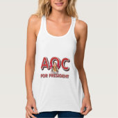 TEE AOC als President Tanktop (Voorkant)