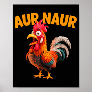 Tee Aur Naur Kippen Meme Poster