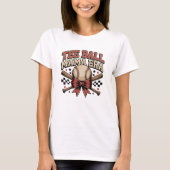 TEE BALL MAMA TERA T-Shirt voor baseballmoeders op (Voorkant)