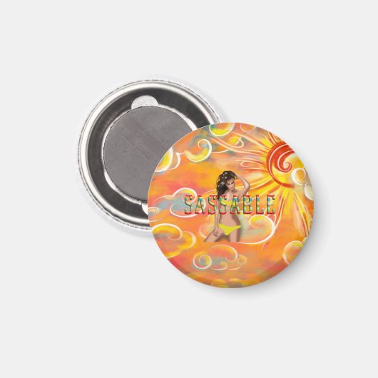 TEE Be Sassable Magneet (Voorkant / Achterkant)