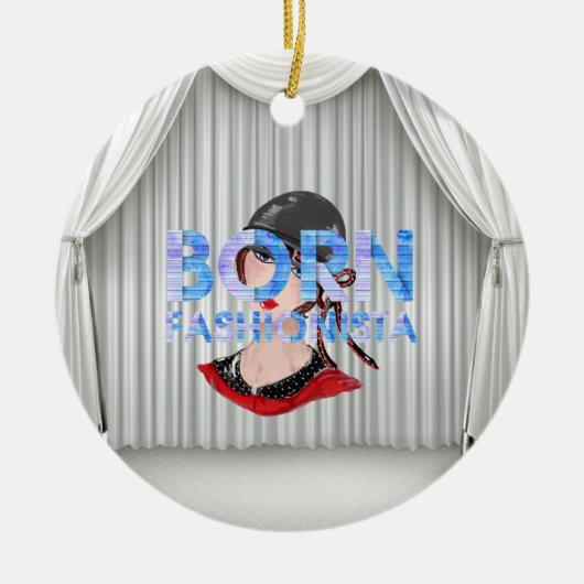 TEE Born Fashionista Ornament (Voorkant)