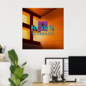 TEE Born to Karaoke Poster (Thuiskantoor)