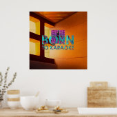 TEE Born to Karaoke Poster (Keuken)