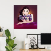 TEE Boujee Vrouw Poster (Thuiskantoor)