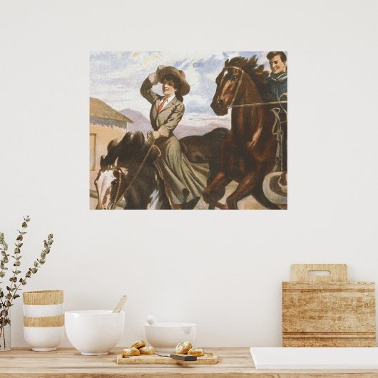 TEE Cowgirl OS Poster (Keuken)