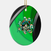 TEE Geboren Ier Keramisch Ornament (Rechts)