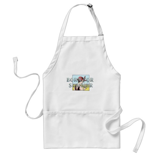 TEE Geboren voor de zomer Standaard Schort (Voorkant)