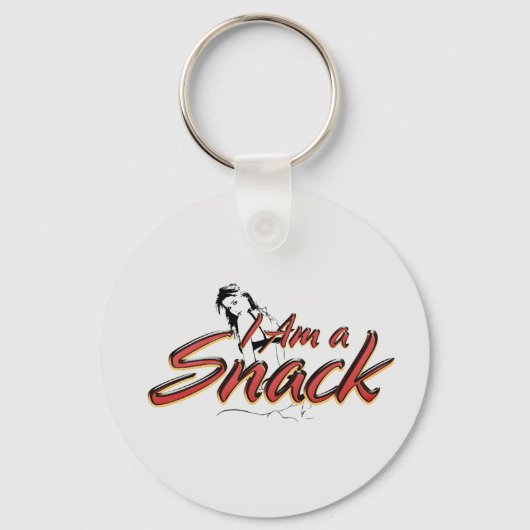 TEE I am a Snack Sleutelhanger (Voorkant)
