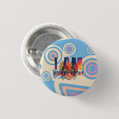 TEE Ik ben Bingeworthy Ronde Button 3,2 Cm (Voorkant /achterkant)