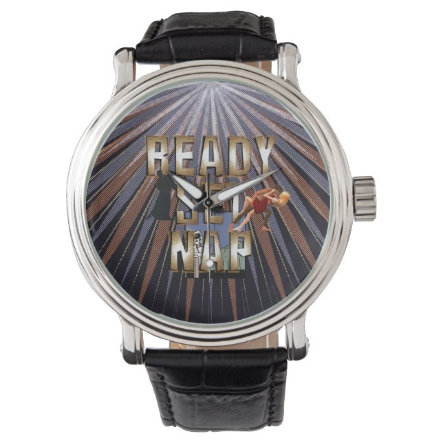 TEE Klaar Voor Een Dutje Horloge (Voorkant)