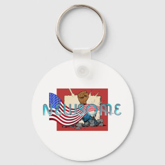 TEE Newsome voor President Sleutelhanger