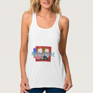 TEE Newsome voor President Tanktop