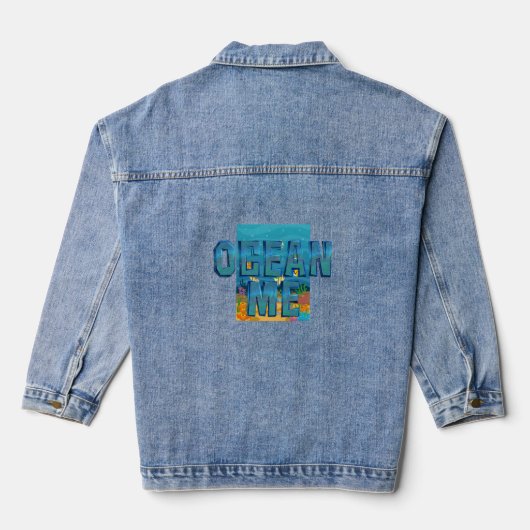 TEE Ocean Me Denim Jacket (Achterkant)