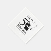 Tee Off Start of A New Era Men's 50th Birthday Servet (Hoek)