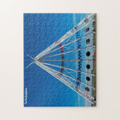 Tee Pee Beeldhouwwerk Legpuzzel (Verticaal)
