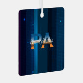 TEE Pennsylvania metalen ornament (Voorkant Rechts)
