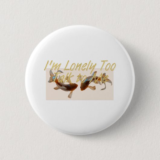 TEE Praat met Me knoppen Ronde Button 5,7 Cm (Voorkant)