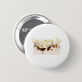 TEE Praat met Me knoppen Ronde Button 5,7 Cm (Voorkant /achterkant)