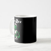 Tee Rex Golf T Rex Dinosaur Jongens Heren Dames Ki Koffiemok (Voorkant links)