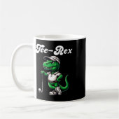Tee Rex Golf T Rex Dinosaur Jongens Heren Dames Ki Koffiemok (Links)