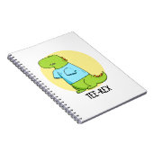 Tee Rex Grappig TShirt TRex Dinosaur Woordgrapje Notitieboek (Rechterzijde)