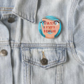 TEE Sass Niveau Hoog Knoppen Ronde Button 5,7 Cm (In situ)
