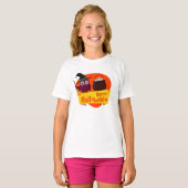 Tee Shirt Basic A Manches Longue Fille Halloween (Voorkant volledig)