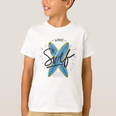 Tee Shirt Garçon Surf (Voorkant)