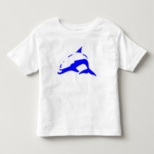 TEE SHIRT KARAKTER AFBEELDING DOLFIJN