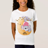 Tee Shirt met Moon & Sleepy Koala (Voorkant)
