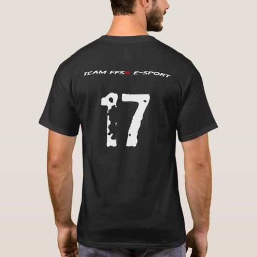 Tee Shirt Team FFSR (Achterkant)