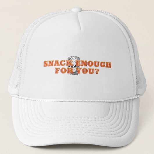 TEE Snack Genoeg Dames T-Shirts Trucker Pet (Voorkant)