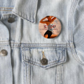 TEE Stop met het bekijken van mijn bezittingen kno Ronde Button 5,7 Cm (In situ)