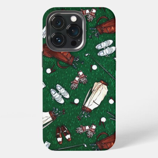 Tee Time Golf iPhone Hoesje (Achterkant)