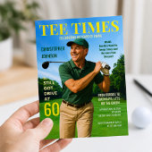 Tee Times 60e Verjaardag Par-Tee Kaart