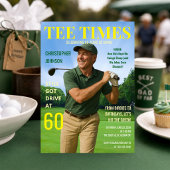 Tee Times 60e Verjaardag Par-Tee Kaart
