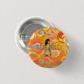TEE Wees Sassy Ronde Button 3,2 Cm (Voorkant /achterkant)