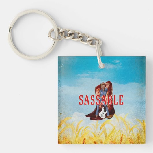 TEE Wees Sassy Sleutelhanger (voorkant)