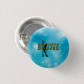 TEE Zuidelijke Boujee Ronde Button 3,2 Cm (Voorkant /achterkant)