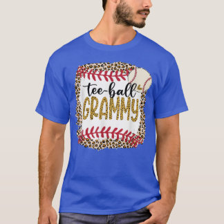 Teeball Grammy, leopard Teeball Grammy for Softbal T-shirt