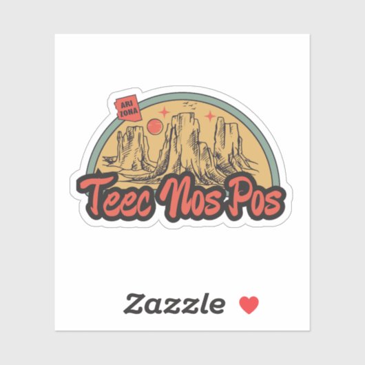 Teec-nos NAO, Arizona-Sticker Sticker (Vel)