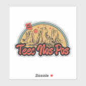 Teec Nos Pos, Arizona Sticker (Vel)