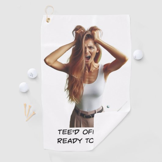 Teed Off - Golfhanddoek voor dames (Insitu)