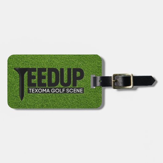 teedup bagtag bagagelabel (Voorkant horizontaal)